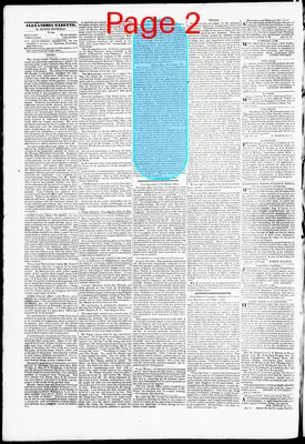 Page thumbnail for Alexandria Gazette
