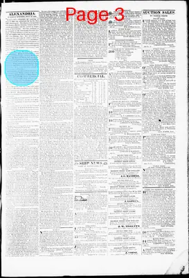 Page thumbnail for Alexandria Gazette