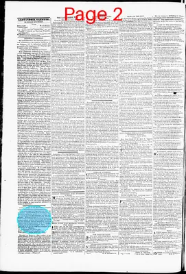 Page thumbnail for Alexandria Gazette
