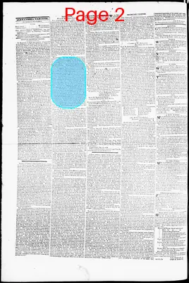 Page thumbnail for Alexandria Gazette