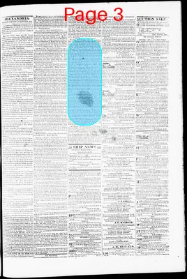 Page thumbnail for Alexandria Gazette