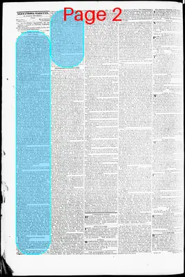 Page thumbnail for Alexandria Gazette