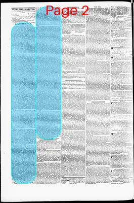 Page thumbnail for Alexandria Gazette