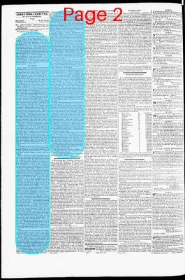 Page thumbnail for Alexandria Gazette