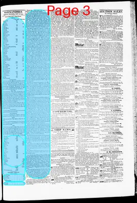 Page thumbnail for Alexandria Gazette