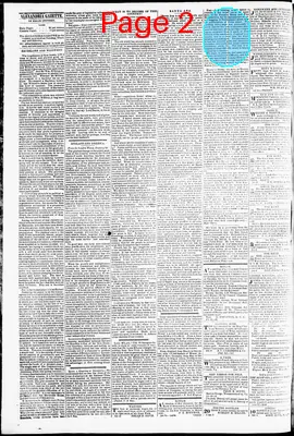 Page thumbnail for Alexandria Gazette