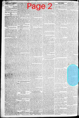 Page thumbnail for Alexandria Gazette