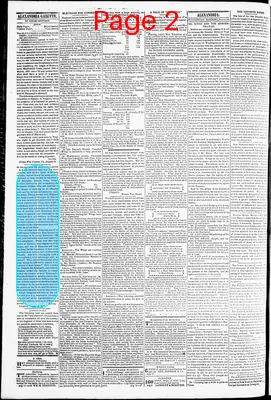 Page thumbnail for Alexandria Gazette