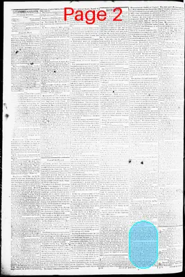 Page thumbnail for Alexandria Gazette