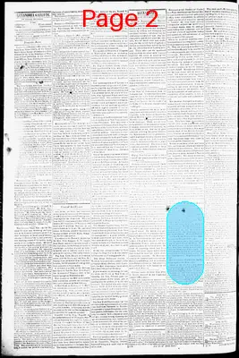Page thumbnail for Alexandria Gazette