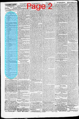 Page thumbnail for Alexandria Gazette