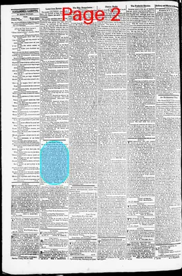 Page thumbnail for Alexandria Gazette