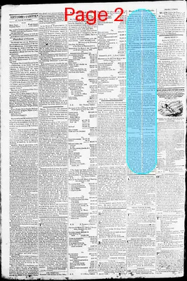 Page thumbnail for Alexandria Gazette