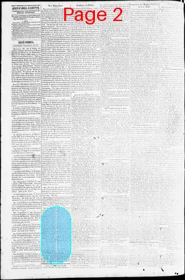 Page thumbnail for Alexandria Gazette