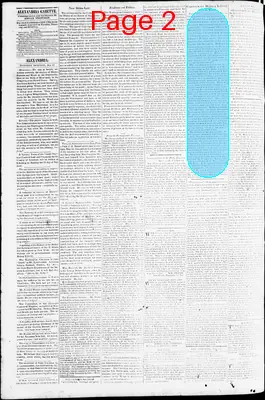 Page thumbnail for Alexandria Gazette