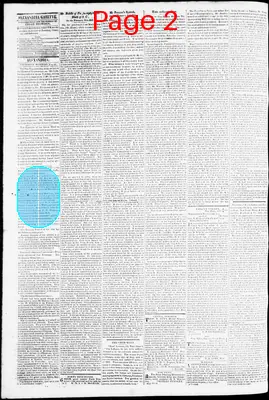 Page thumbnail for Alexandria Gazette