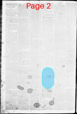 Page thumbnail for Alexandria Gazette