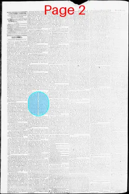 Page thumbnail for Alexandria Gazette