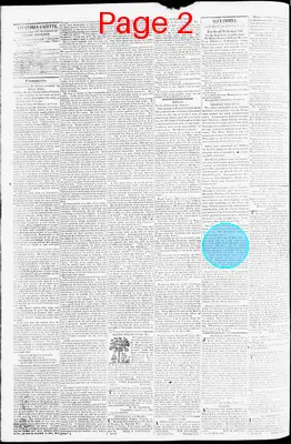 Page thumbnail for Alexandria Gazette