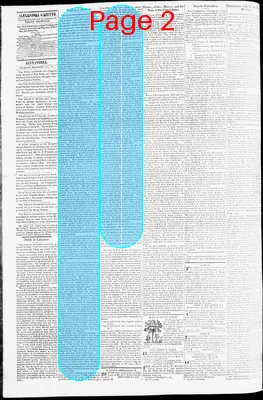 Page thumbnail for Alexandria Gazette