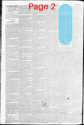 Page thumbnail for Alexandria Gazette