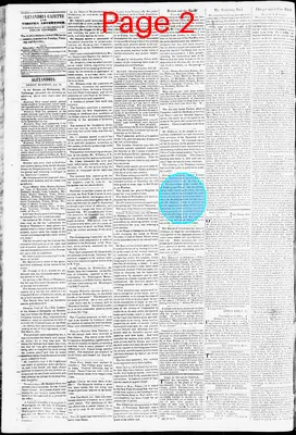 Page thumbnail for Alexandria Gazette