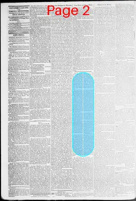 Page thumbnail for Alexandria Gazette