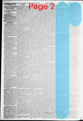 Page thumbnail for Alexandria Gazette
