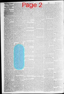 Page thumbnail for Alexandria Gazette