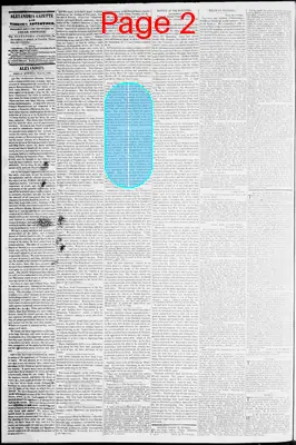 Page thumbnail for Alexandria Gazette