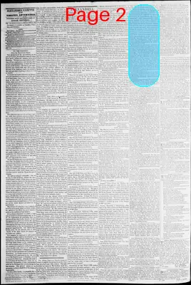 Page thumbnail for Alexandria Gazette