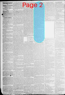 Page thumbnail for Alexandria Gazette