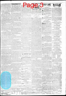 Page thumbnail for Alexandria Gazette