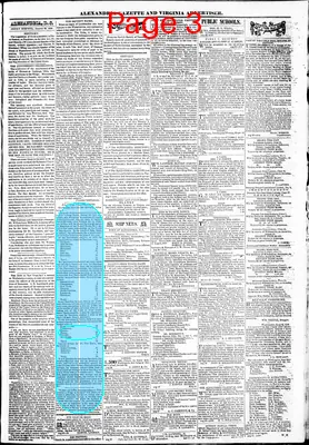 Page thumbnail for Alexandria Gazette