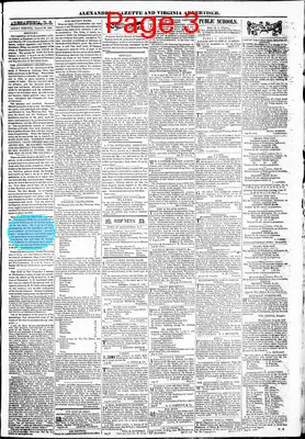 Page thumbnail for Alexandria Gazette