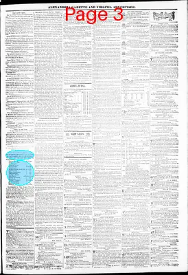 Page thumbnail for Alexandria Gazette