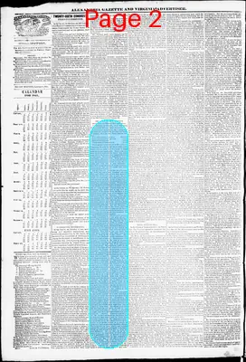 Page thumbnail for Alexandria Gazette