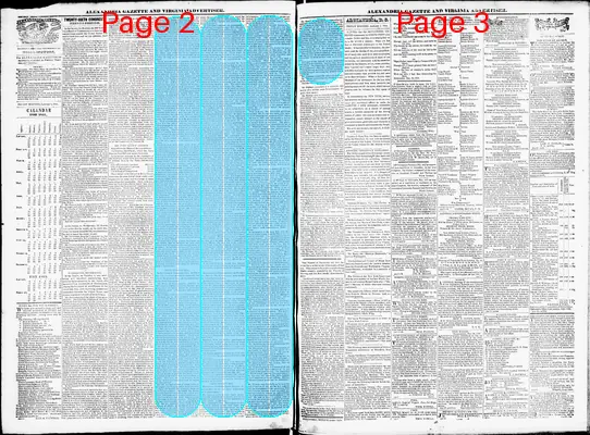 Page thumbnail for Alexandria Gazette