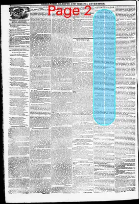 Page thumbnail for Alexandria Gazette