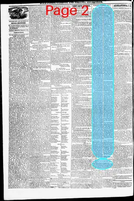 Page thumbnail for Alexandria Gazette