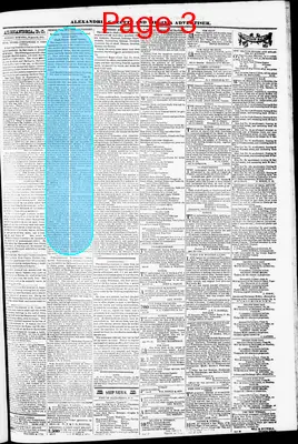 Page thumbnail for Alexandria Gazette