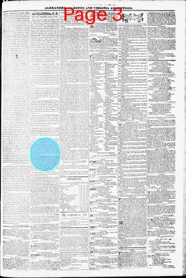 Page thumbnail for Alexandria Gazette
