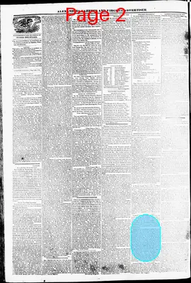 Page thumbnail for Alexandria Gazette