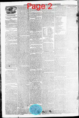 Page thumbnail for Alexandria Gazette