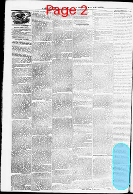 Page thumbnail for Alexandria Gazette