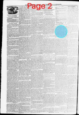 Page thumbnail for Alexandria Gazette