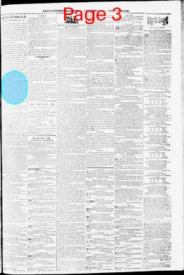 Page thumbnail for Alexandria Gazette