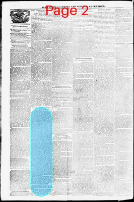 Page thumbnail for Alexandria Gazette
