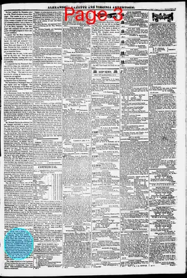 Page thumbnail for Alexandria Gazette