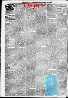 Page thumbnail for Alexandria Gazette